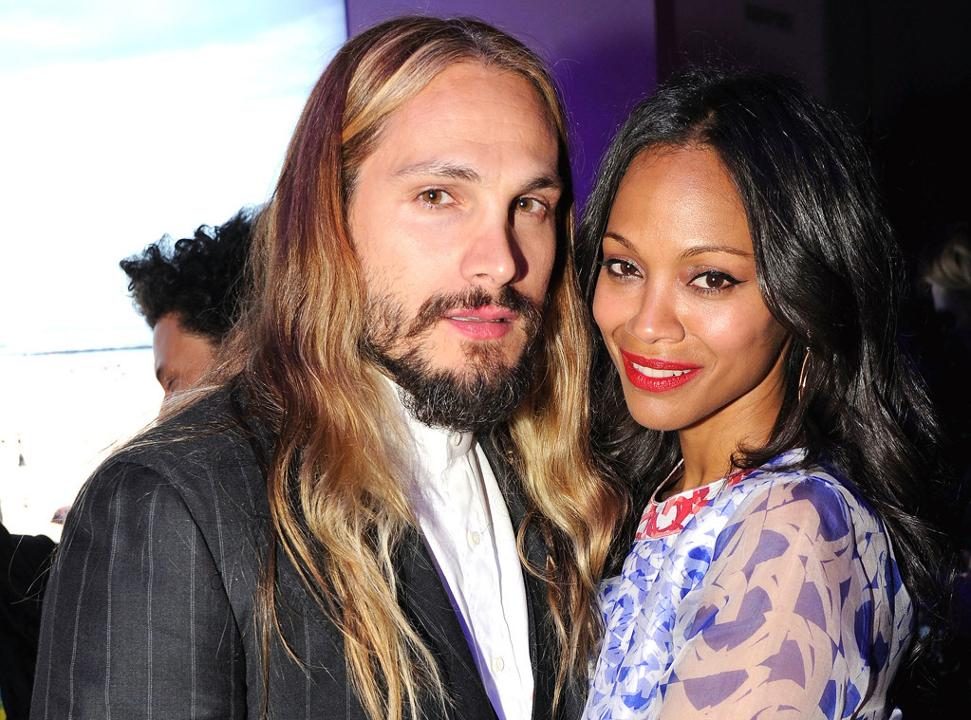 Zoe Saldana & Marco Perego Zoe Saldana & Marco Perego