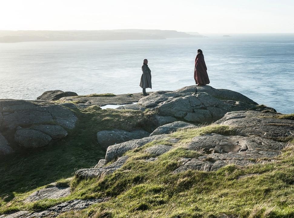 Varys (Conleth Hills) & Melisandre (Carice van Houten) Varys (Conleth Hills) & Melisandre (Carice van Houten)