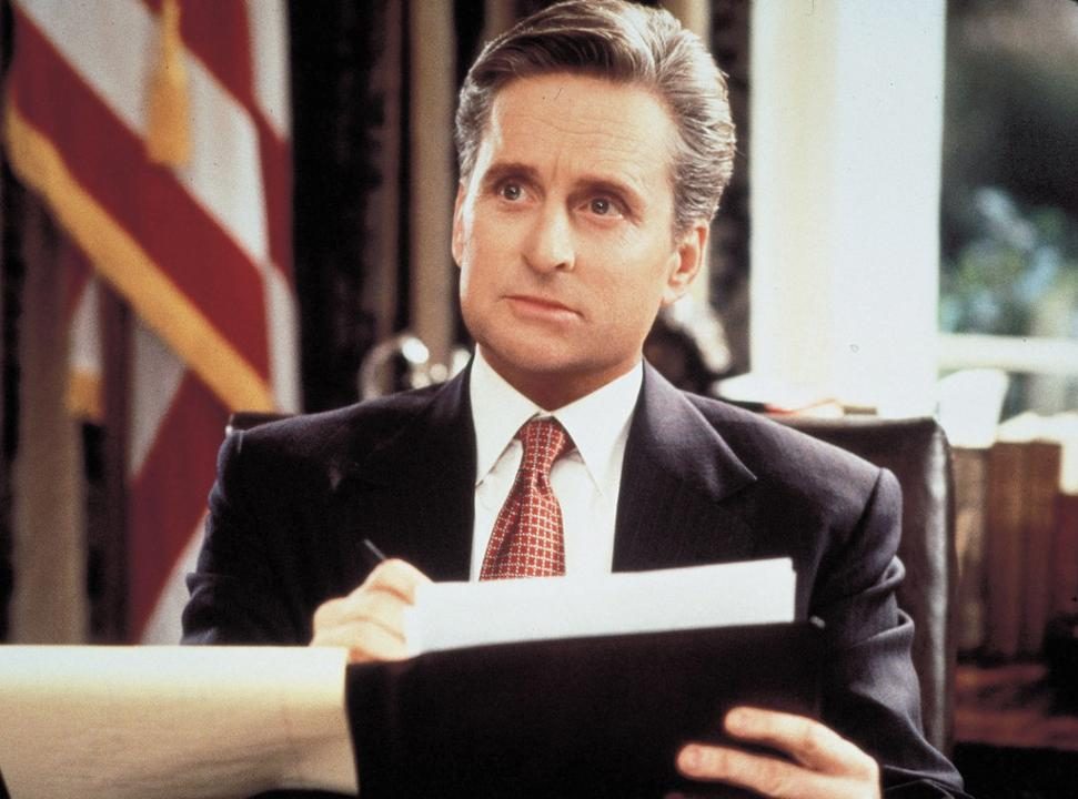 Michael Douglas: Andrew Shepherd - <i>The American President</i> Michael Douglas: Andrew Shepherd - <i>The American President</i>
