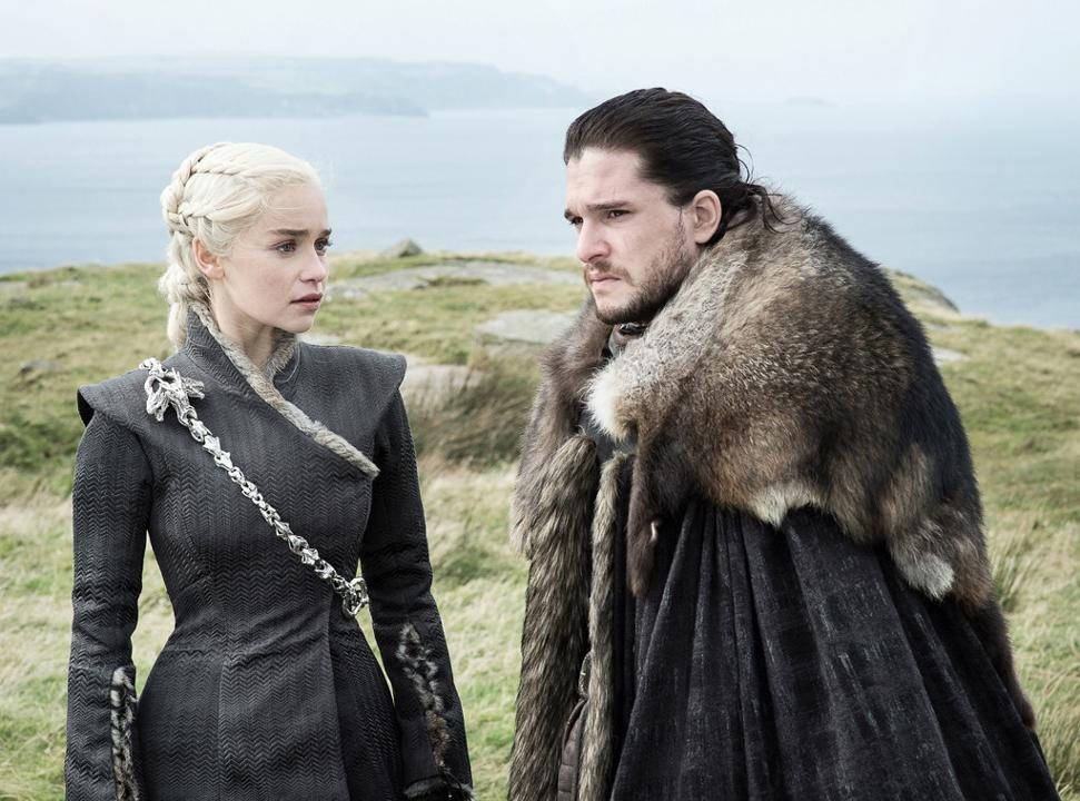 Daenerys Targaryen (Emilia Clarke) & Jon Snow (Kit Harington) Daenerys Targaryen (Emilia Clarke) & Jon Snow (Kit Harington)