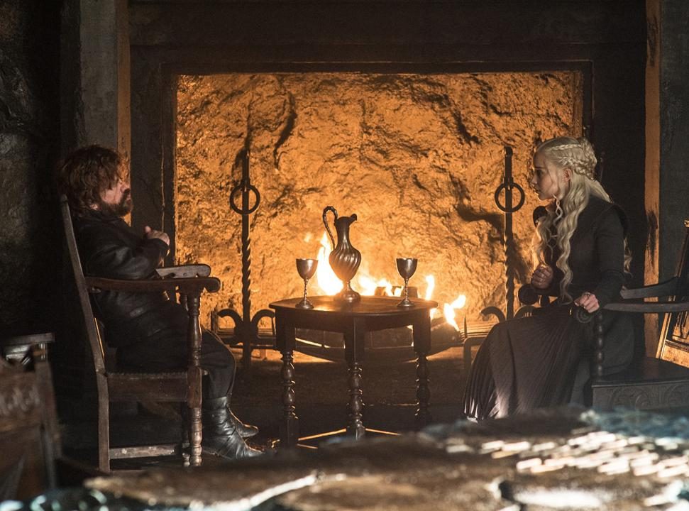 Tyrion Lannister (Peter Dinklage) & Daenerys Targaryen (Emilia Clarke) Tyrion Lannister (Peter Dinklage) & Daenerys Targaryen (Emilia Clarke)