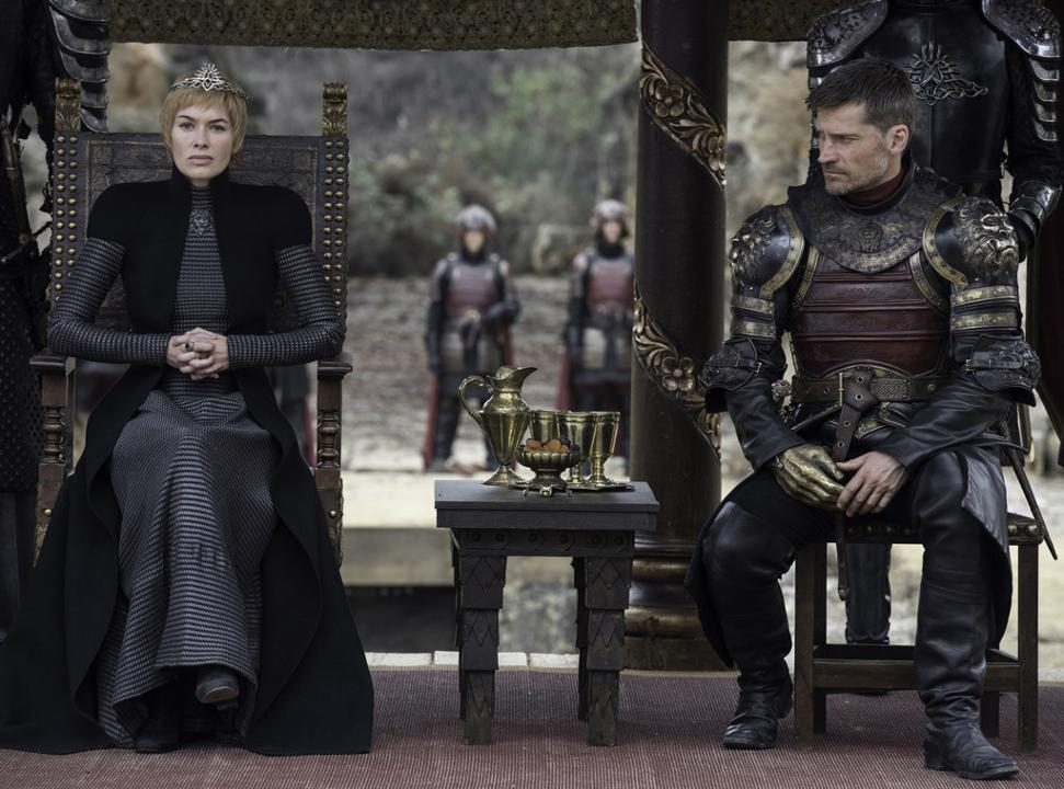 Cersei (Lena Headey) & Jaime Lannister (Nikolaj Coster-Waldau) Cersei (Lena Headey) & Jaime Lannister (Nikolaj Coster-Waldau)