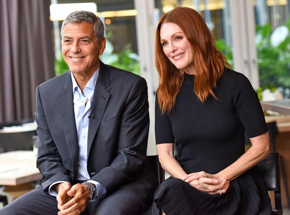 George Clooney & Julianne Moore George Clooney & Julianne Moore