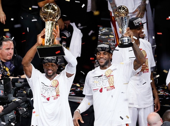 LeBron James and Miami Heat Beat San Antonio Spurs to Win NBA Title ...