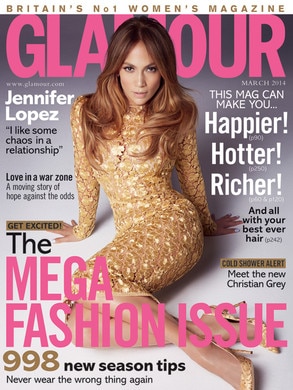 Jennifer Lopez, Glamour UK