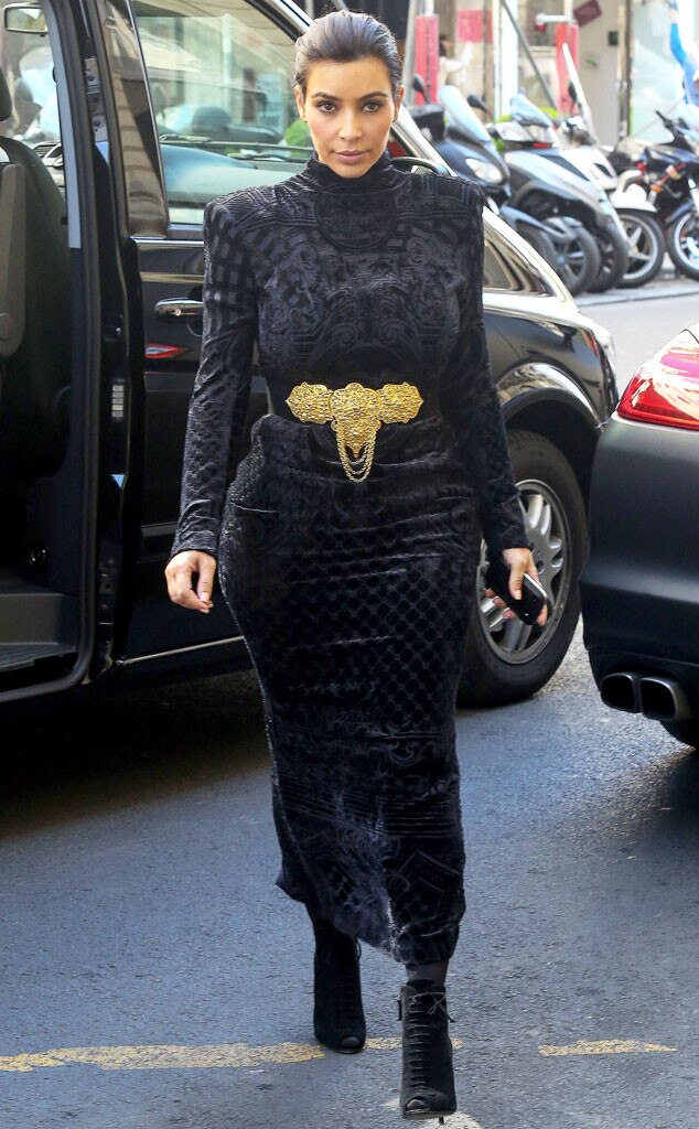 Kim Kardashian from Celebs in '90s Fashion Trends | E! News