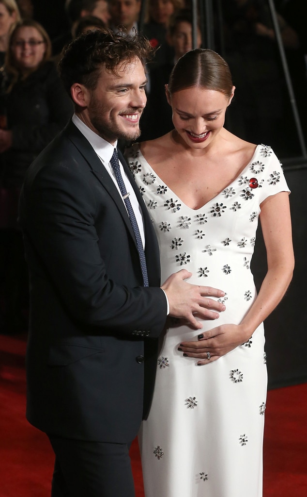 The Hunger Games Actor Sam Claflin and Wife Laura Haddock Welcome First ...