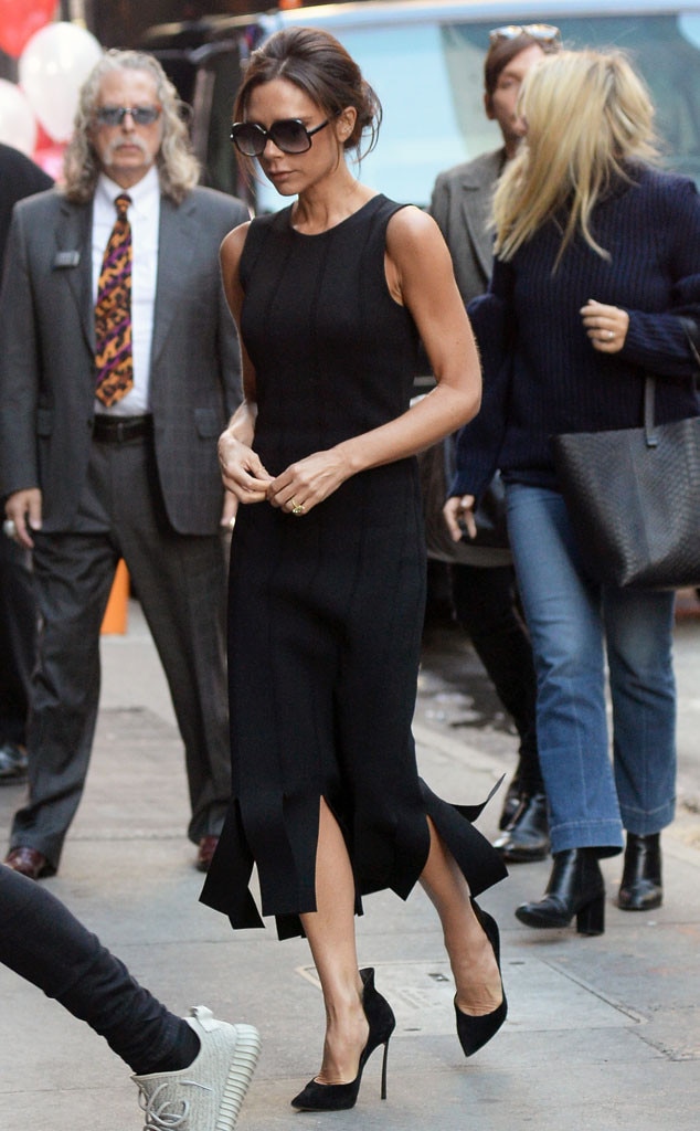 All Black Everything from Victoria Beckham's Street Style | E! News