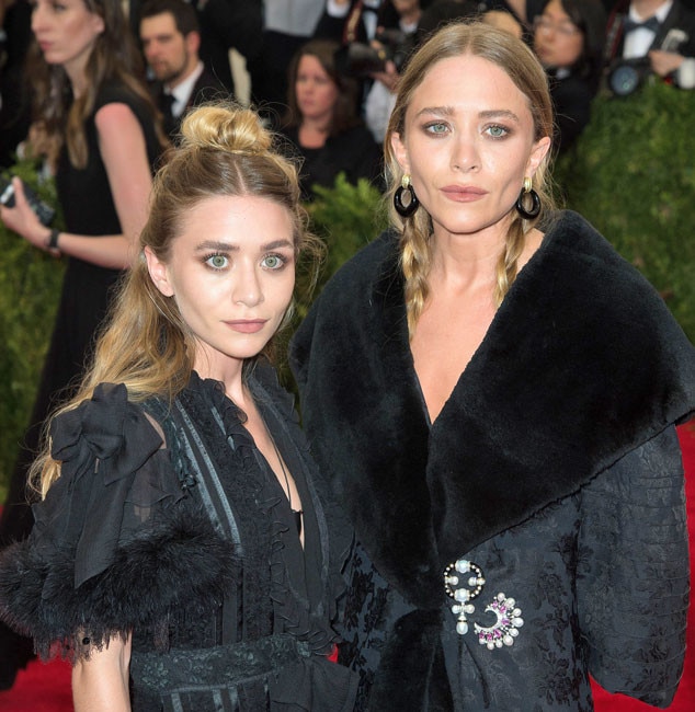 Mary-Kate and Ashley Olsen Slay the 2015 Met Gala in Stunning Black ...