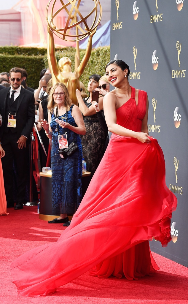Priyanka Chopra, Emmy Awards 2016, Candid