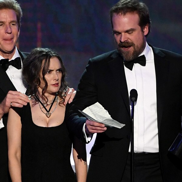 Winona Ryder, Stranger Things, 2017 SAG Awards, Winners
