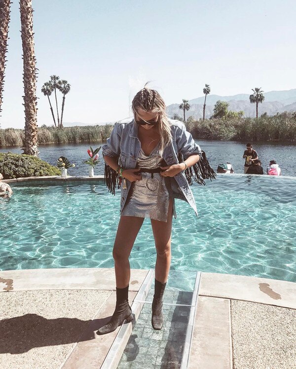 Danielle Bernstein Coachella Instagram