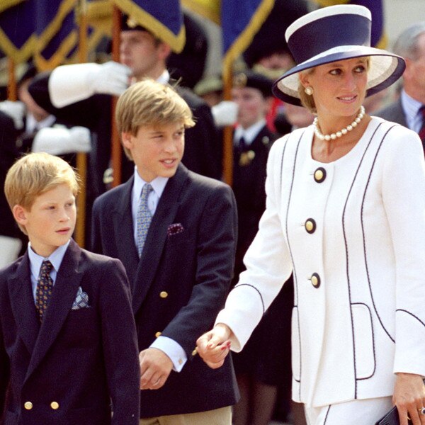 Prince William, Princess Diana, Prince Harry