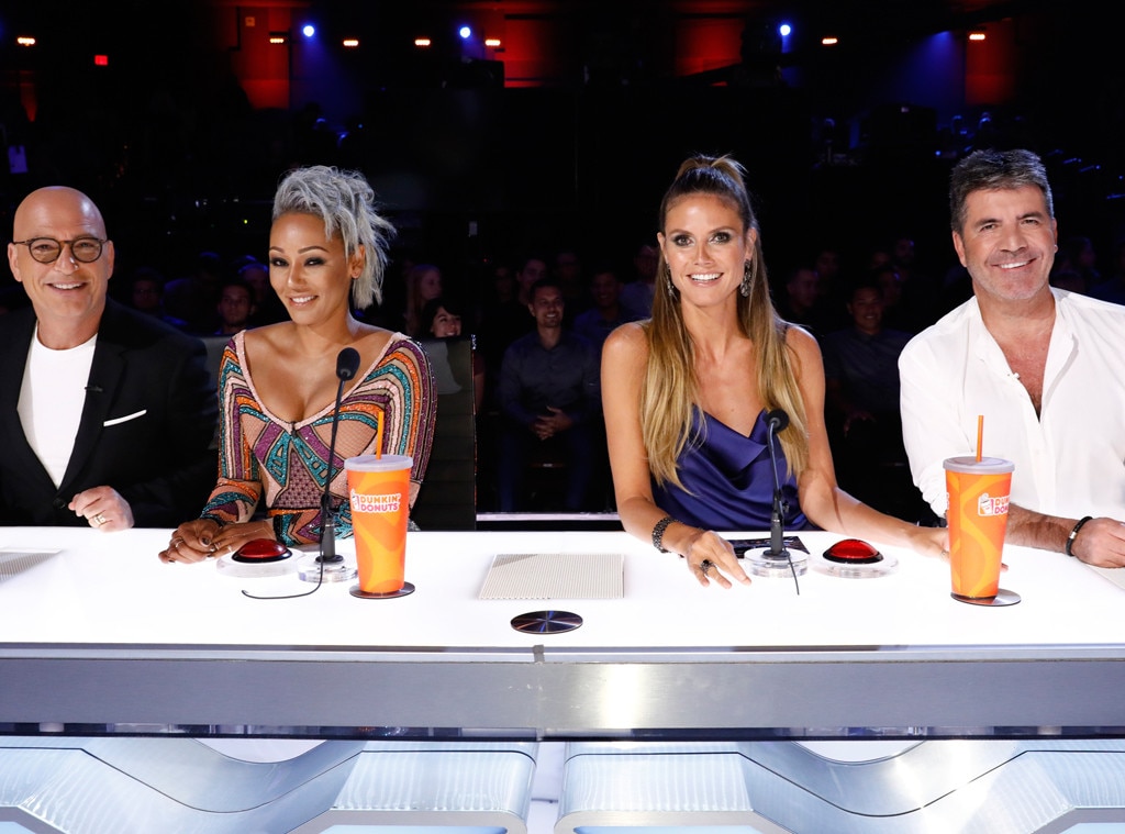 Mel B Explains Her America's Got Talent Drink Throw: What You See Is ...