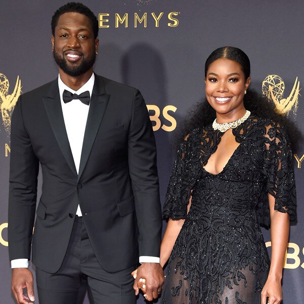 Dwyane Wade, Gabrielle Union, 2017 Emmys, Couples