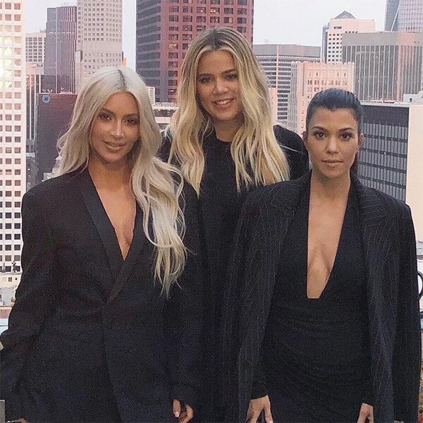 Kim Kardashian, Kourtney Kardashian, Khloe Kardashian