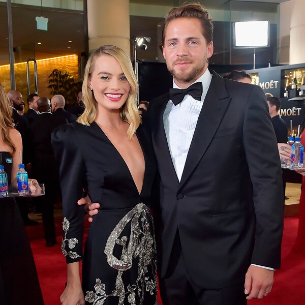 Margot Robbie, Tom Ackerley, Golden Globes, 2018