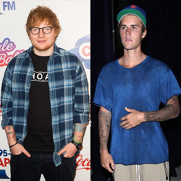 Justin Bieber, Ed Sheeran