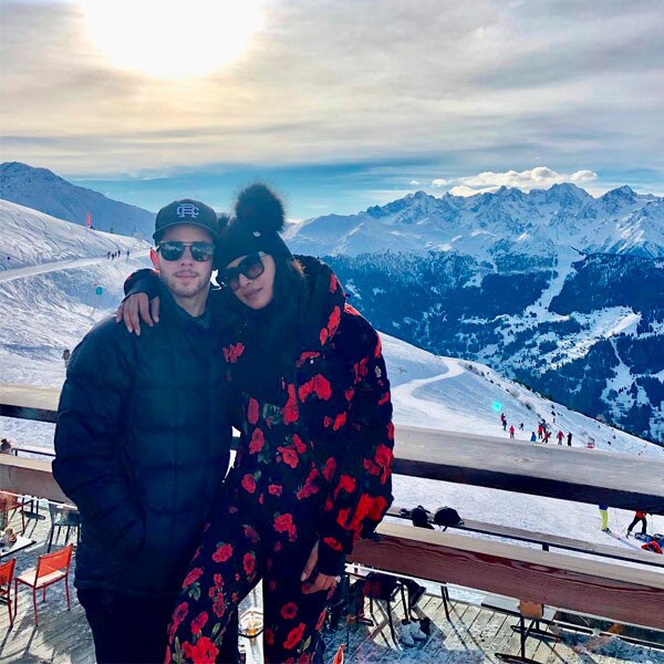 Nick Jonas, Priyanka Chopra, Switzerland