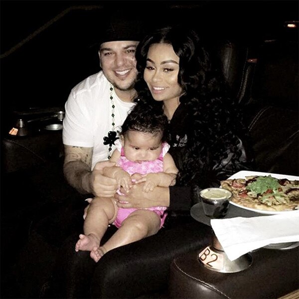 Blac Chyna, Rob Kardashian, Dream Kardashian, Throwback, Birthday