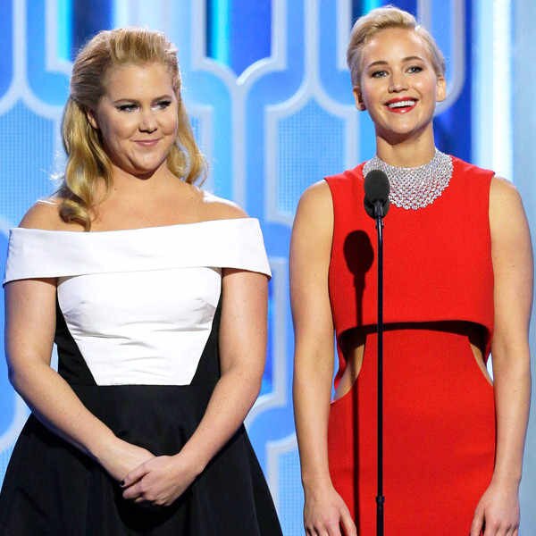 Jennifer Lawrence, Amy Schumer, Golden Globe Awards