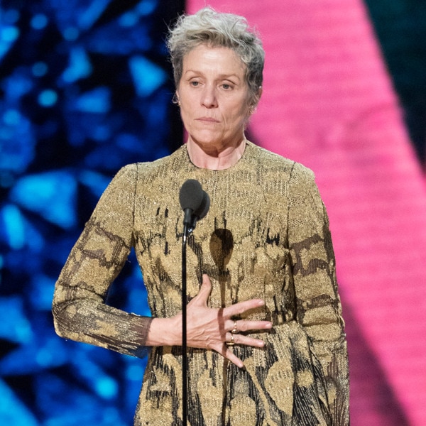 Frances McDormand, 2018 Oscars