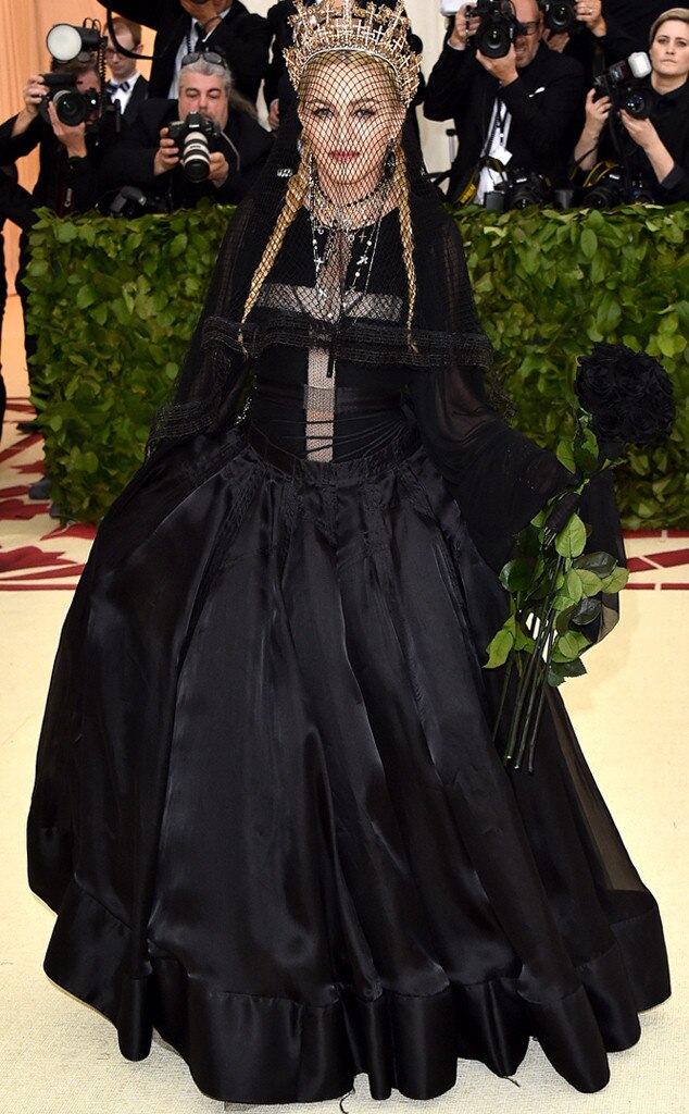 Madonna, 2018 Met Gala, Red Carpet Fashions