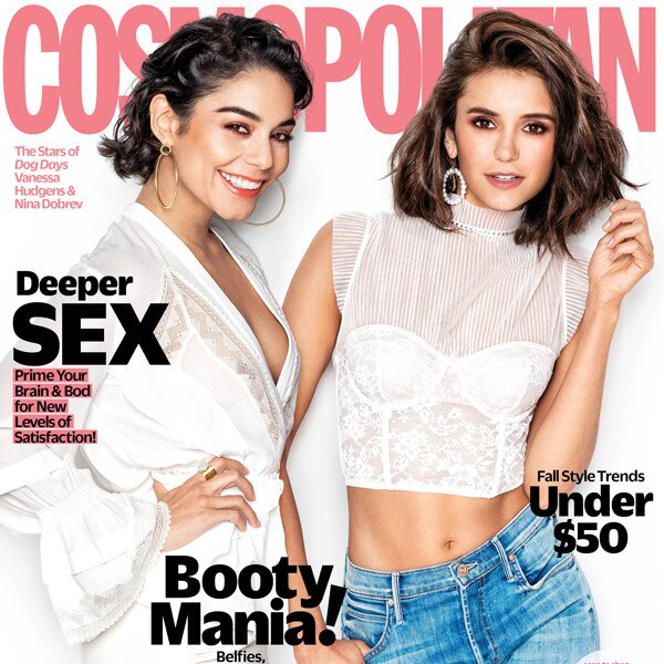 Nina Dobrev, Vanessa Hudgens, Cosmopolitan