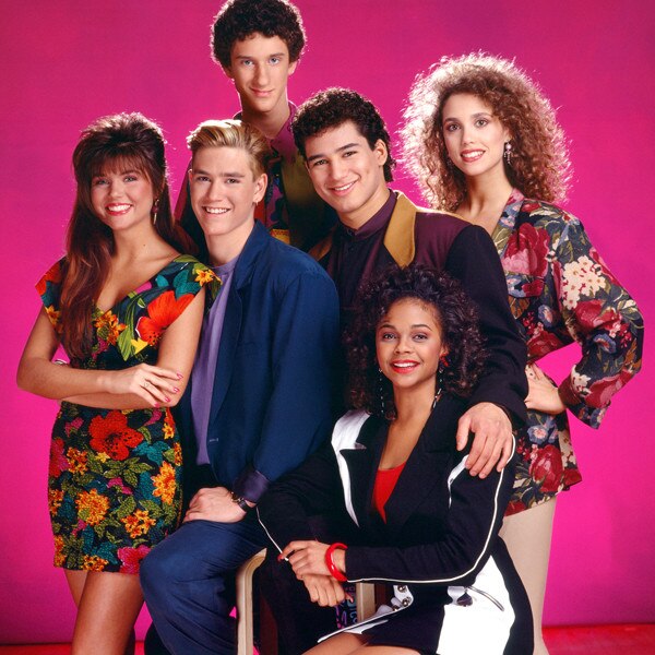 Saved by the Bell, Mark-Paul Gosselaar, Tiffani Thiessen, Mario Lopez, Elizabeth Berkley, Lark Voorhies, Dustin Diamond