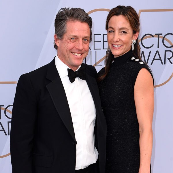 Hugh Grant, Anna Elisabet Eberstein, Couples, 2019 SAG Awards