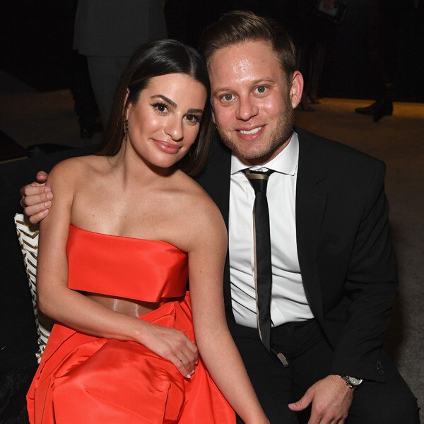 Lea Michele, Zandy Reich, 2019 Golden Globe Awards, After Party