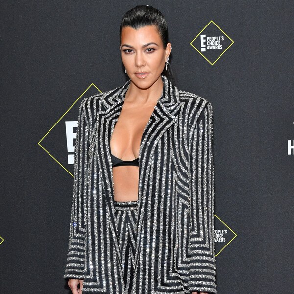Kourtney Kardashian, 2019 E! People's Choice Awards, Red Carpet Fashion