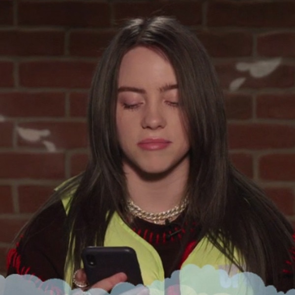 Billie Eilish, Jimmy Kimmel Live, Mean Tweets