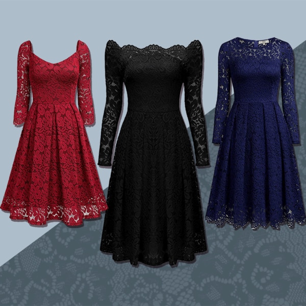 E-Comm: Amazon Lace Swing Dress