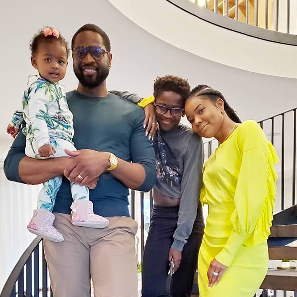 Dwyane Wade, Gabrielle Union, Kids, Zion, Kaavia, Instagram, Thanksgiving 2019