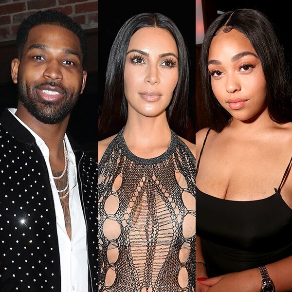 Tristan Thompson, Kim Kardashian, Jordyn Woods