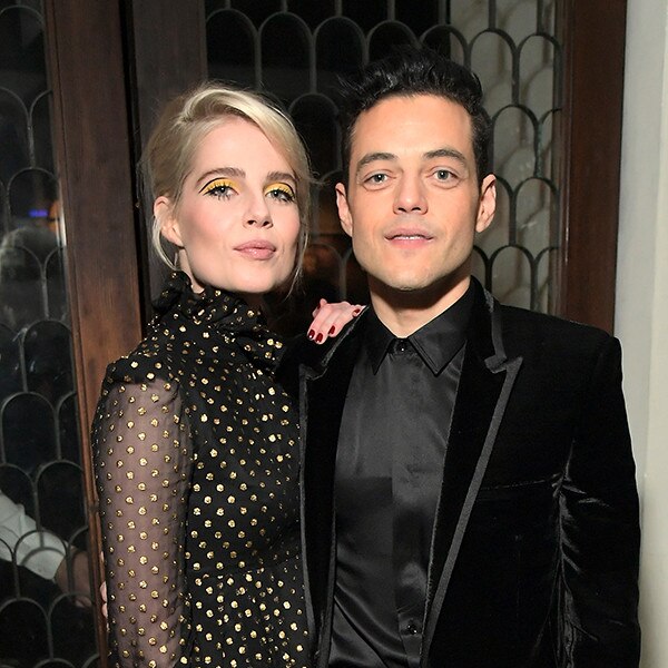 Rami Malek, Lucy Boynton, Pre-Oscars 2019 Party