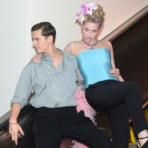 Cole Sprouse, Lili Reinhart, 2019 MET Gala, After Party, Candids