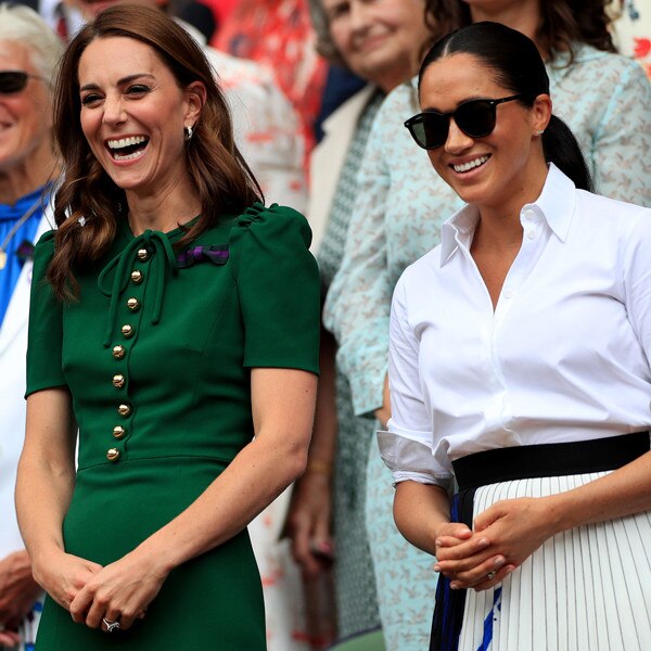 Meghan Markle and Kate Middleton Return to Wimbledon for a Duchesses' Day Out