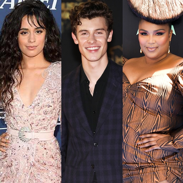 Camila Cabello, Shawn Mendes, Lizzo