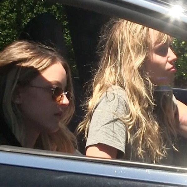 Miley Cyrus, Kaitlynn Carter **EMBARGOED UNTIL 7:30pm PT Aug 14
