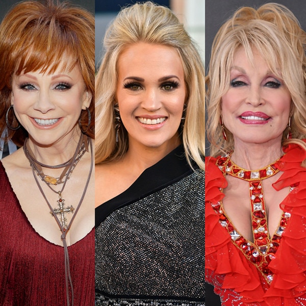 Reba, Carrie Underwood, Dolly Parton