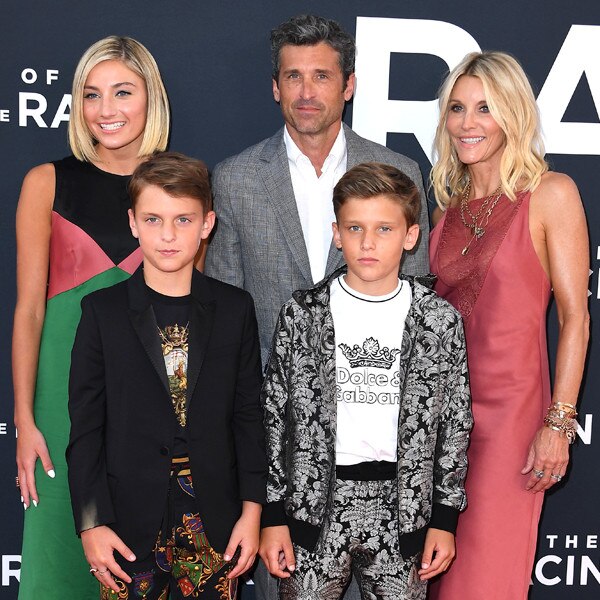 Patrick Dempsey, Tallula Dempsey, Darby Dempsey, Sullivan Dempsey, Jillian Fink
