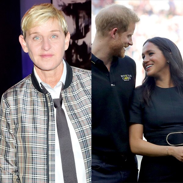 Ellen DeGeneres, Meghan Markle, Prince Harry