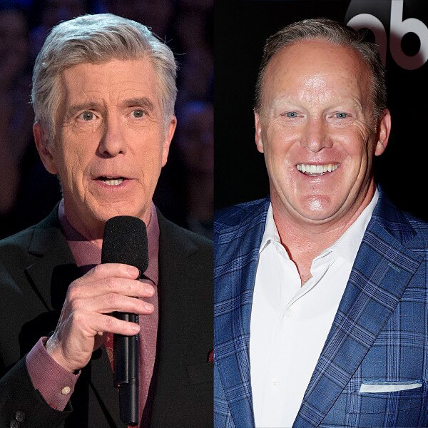 Tom Bergeron, Sean Spicer