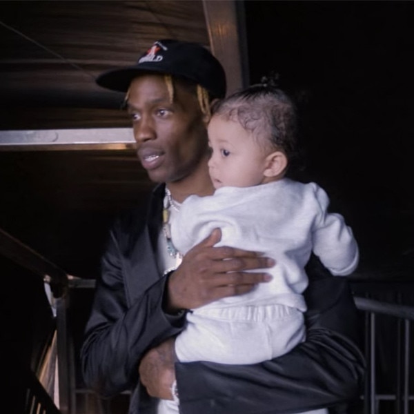 Travis Scott, Kylie Jenner, Stormi Webster