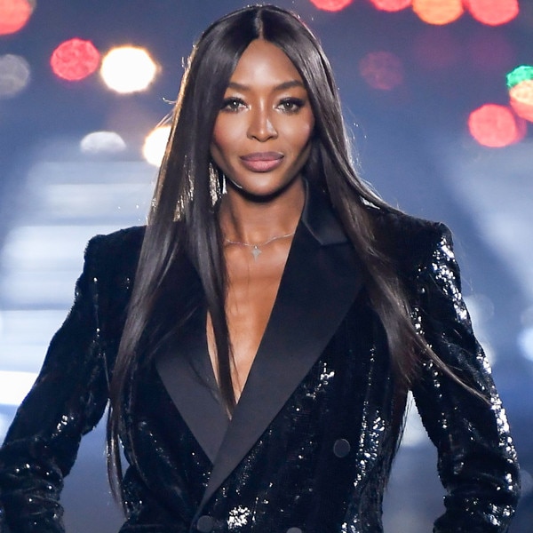 Naomi Campbell on the catwalk