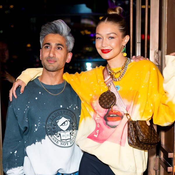 Tan France, Gigi Hadid, New York Fashion Week