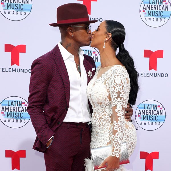 Ne-Yo, Crystal Renay, Latin American Music Awards 2019, Arrivals