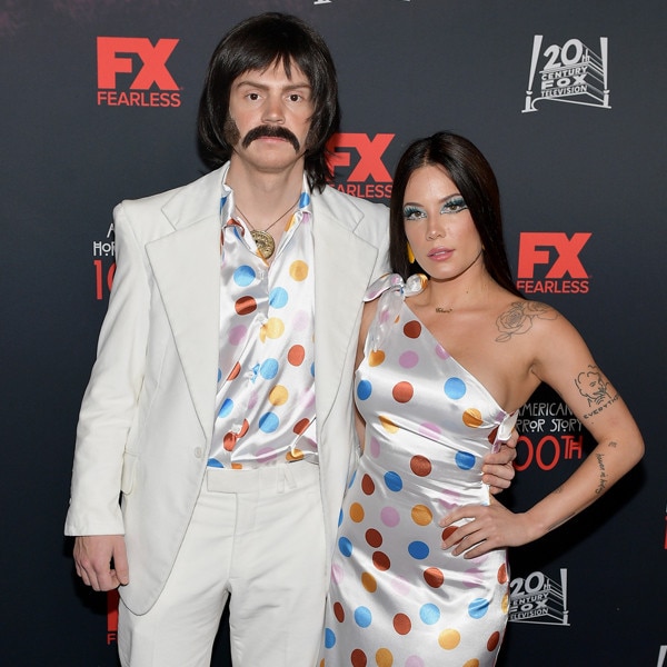 Evan Peters, Halsey, American Horror Story 100th Episode Celebration